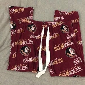 🛑LAST CHANCE🛑 FSU pajama pants